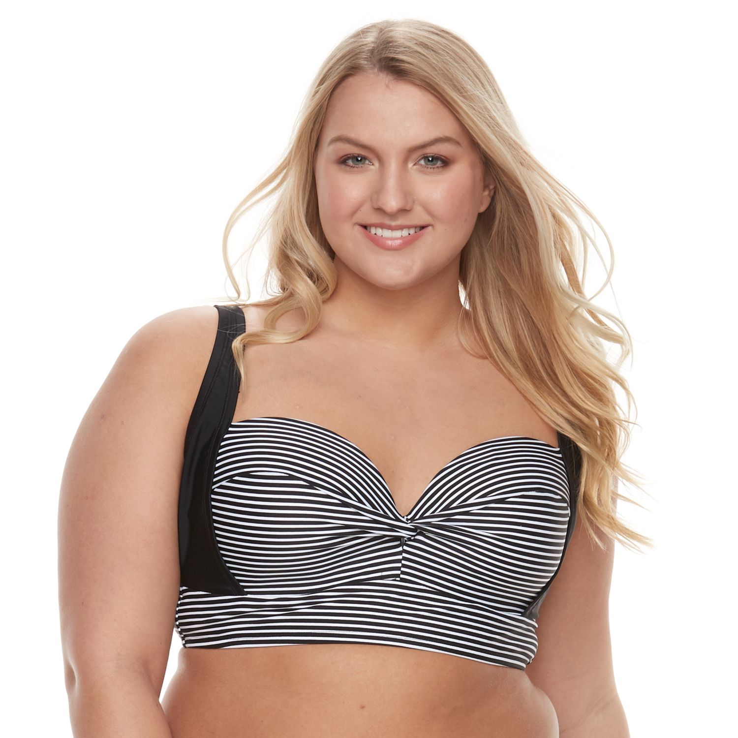 longline bikini top plus size