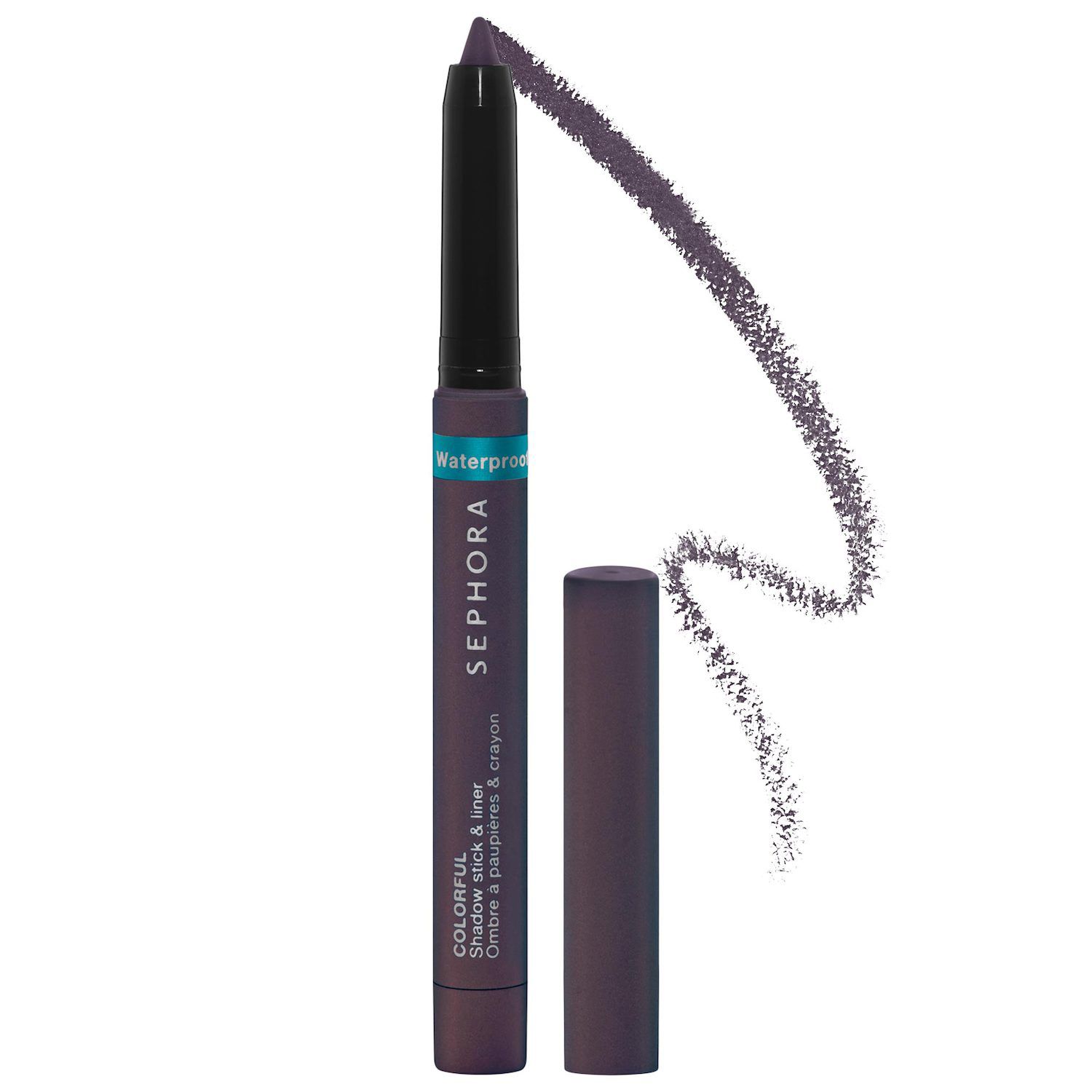 SEPHORA COLLECTION Sephora Colorful Waterproof Eyeshadow & Eyeliner Multi-Stick - Eggplant Matte