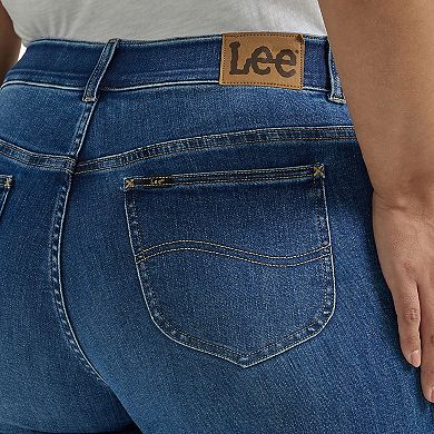 Plus Size Lee Flex Motion Regular Fit Straight-Leg Jeans