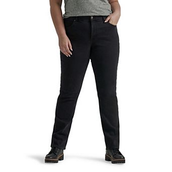 Plus Size Lee® Flex Motion Straight-Leg Jeans