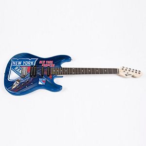 New York Rangers Collector Series Mini Replica Electric Guitar