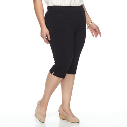 plus size dri fit capris