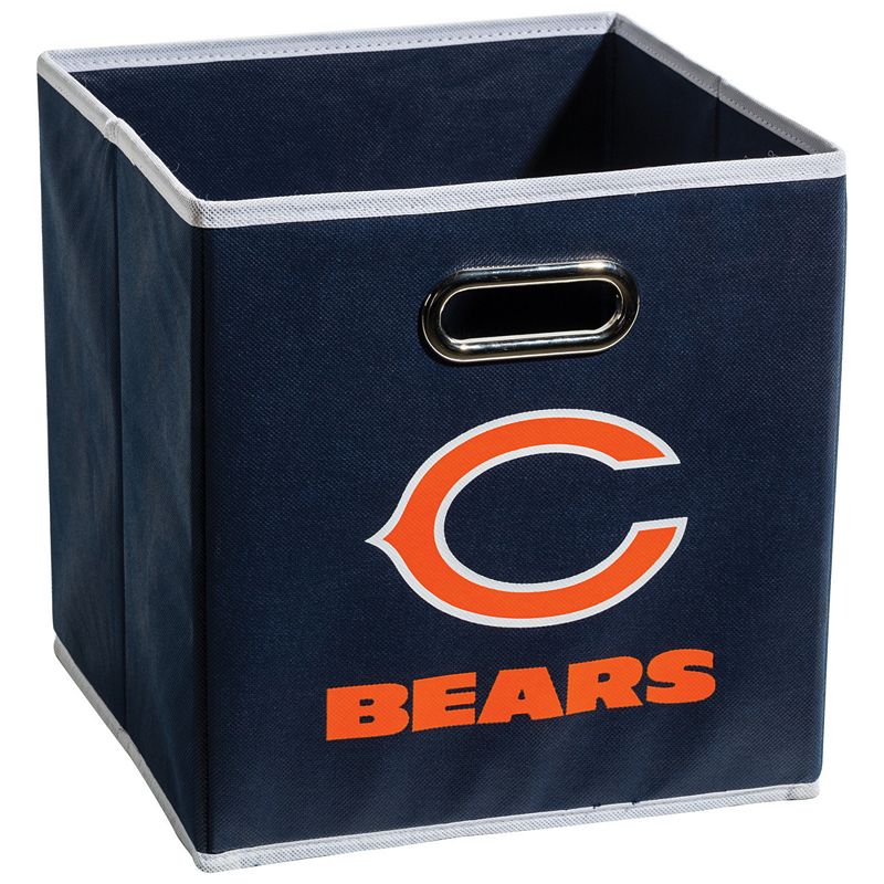 Franklin Sports Chicago Bears Collapsible Storage Bin, Team