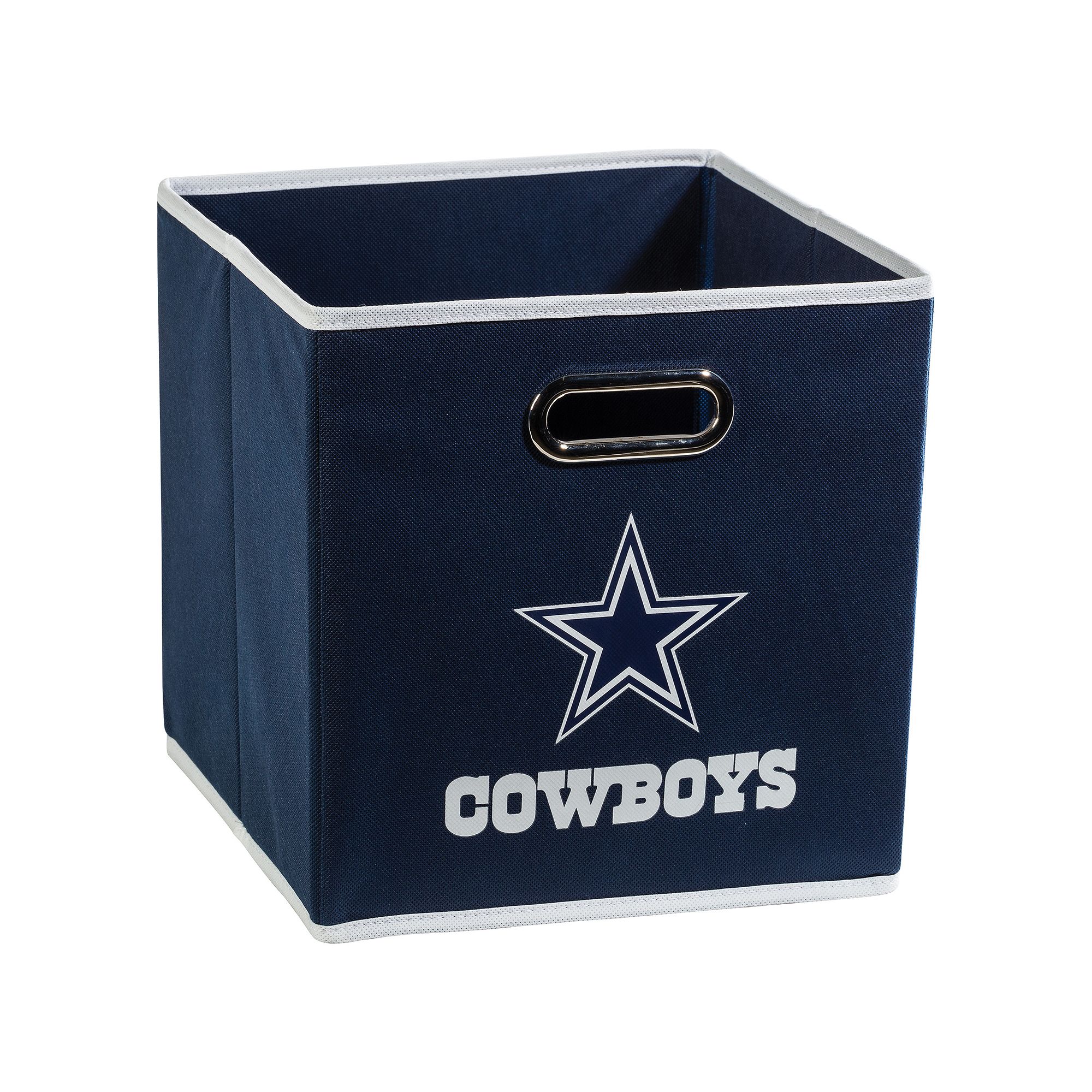 Franklin Sports Dallas Cowboys Collapsible Storage Bin, Team