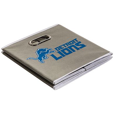 Franklin Sports Detroit Lions Collapsible Storage Bin