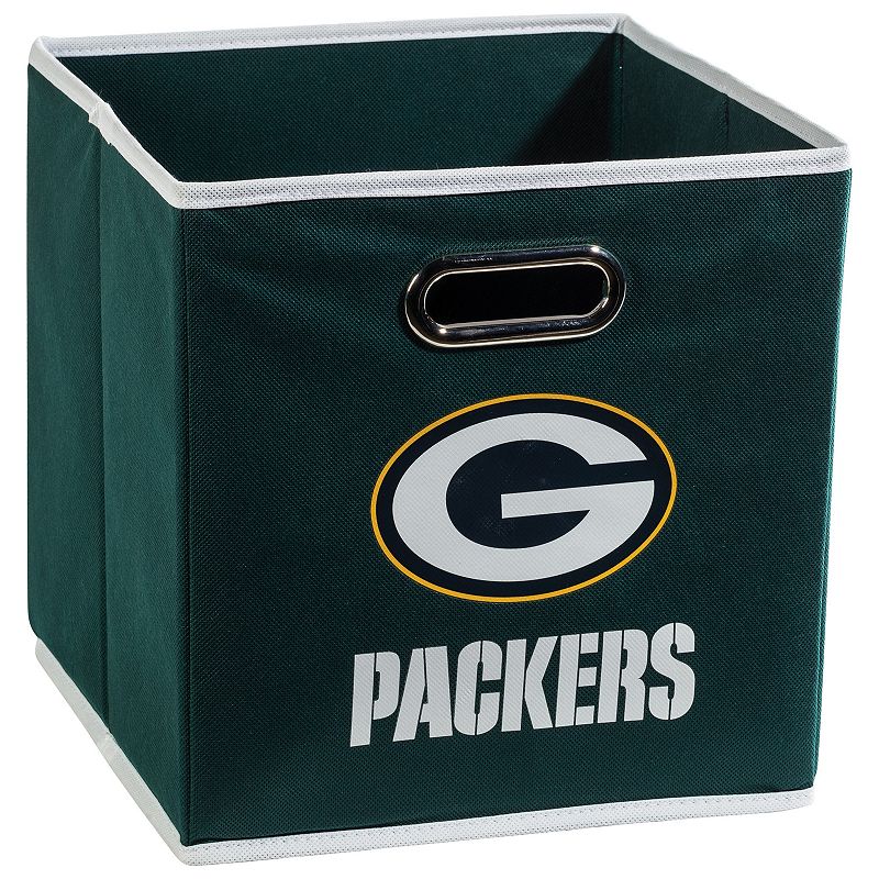 Franklin Sports Green Bay Packers Collapsible Storage Bin, Team