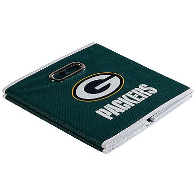 Franklin Sports Green Bay Packers Collapsible Storage Bin 