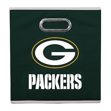 Franklin Sports Green Bay Packers Collapsible Storage Bin 