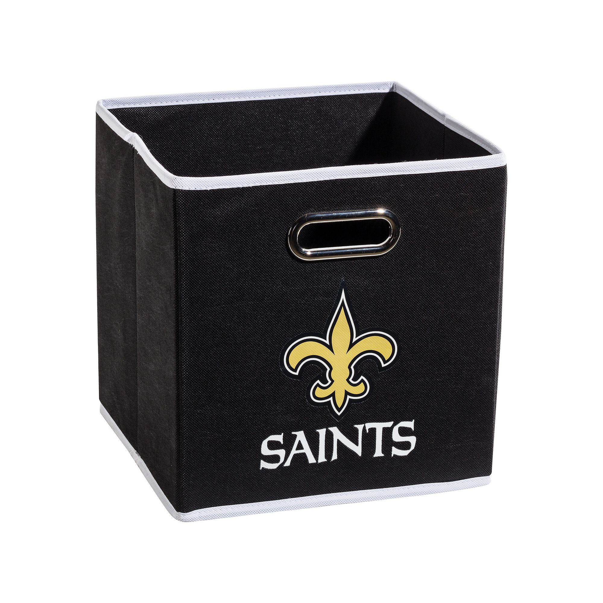 Franklin Sports New Orleans Saints Collapsible Storage Bin, Team