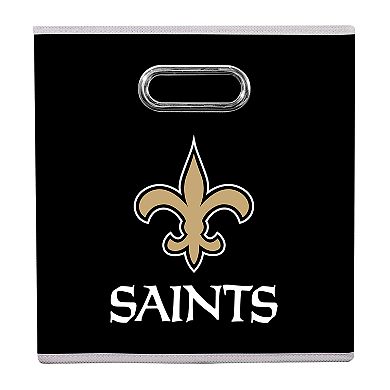 Franklin Sports New Orleans Saints Collapsible Storage Bin 