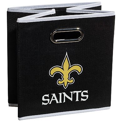 Franklin Sports New Orleans Saints Collapsible Storage Bin 