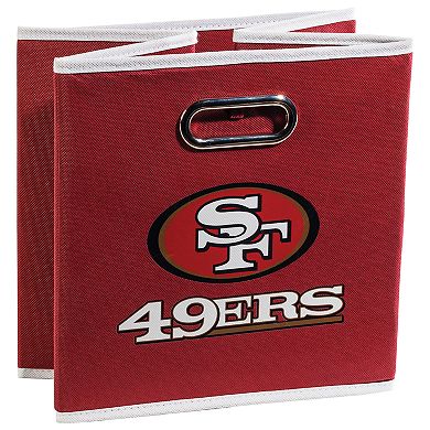 Franklin Sports San Francisco 49ers Collapsible Storage Bin 