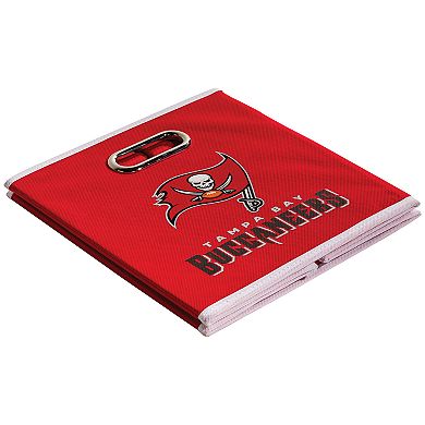 Franklin Sports Tampa Bay Buccaneers Collapsible Storage Bin 