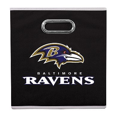 Franklin Sports Baltimore Ravens Collapsible Storage Bin 