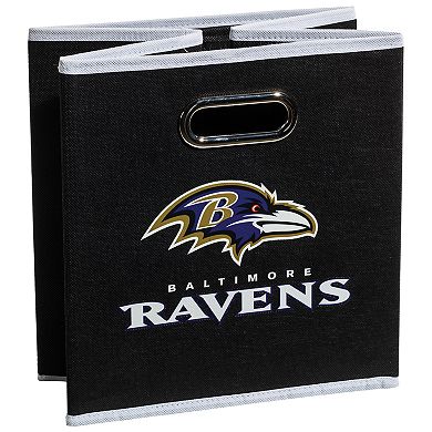 Franklin Sports Baltimore Ravens Collapsible Storage Bin