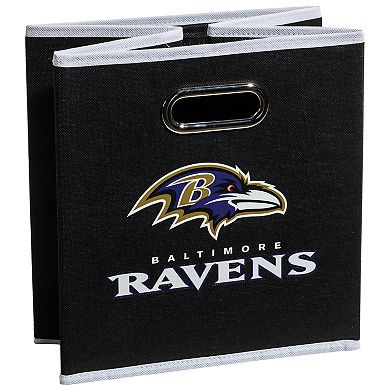 Franklin Sports Baltimore Ravens Collapsible Storage Bin 