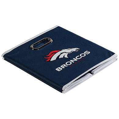 Franklin Sports Denver Broncos Collapsible Storage Bin