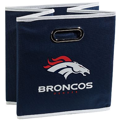 Franklin Sports Denver Broncos Collapsible Storage Bin