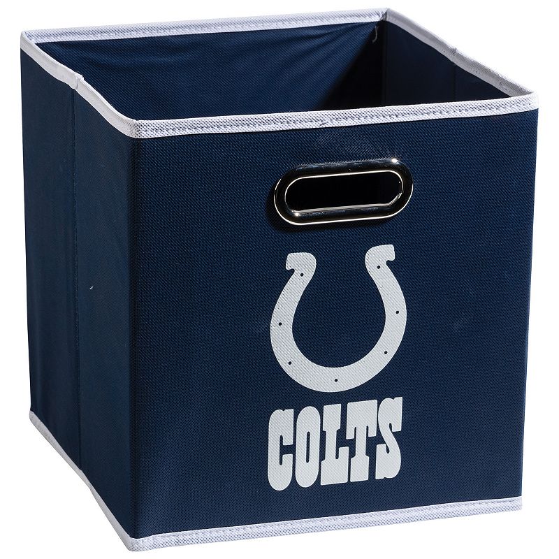 Franklin Sports Indianapolis Colts Collapsible Storage Bin, Team