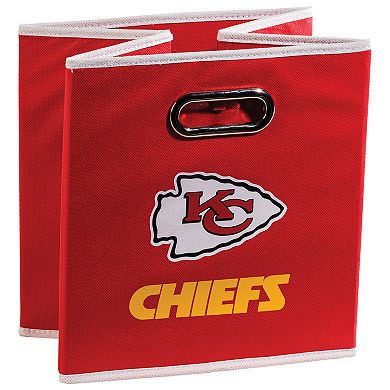 Franklin Sports Kansas City Chiefs Collapsible Storage Bin 