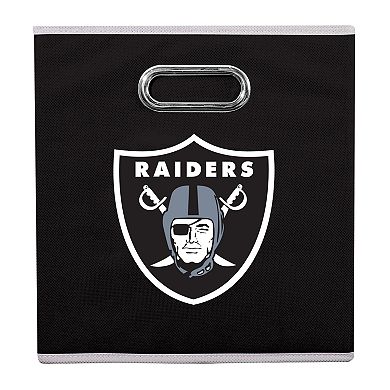 Franklin Sports Oakland Raiders Collapsible Storage Bin 