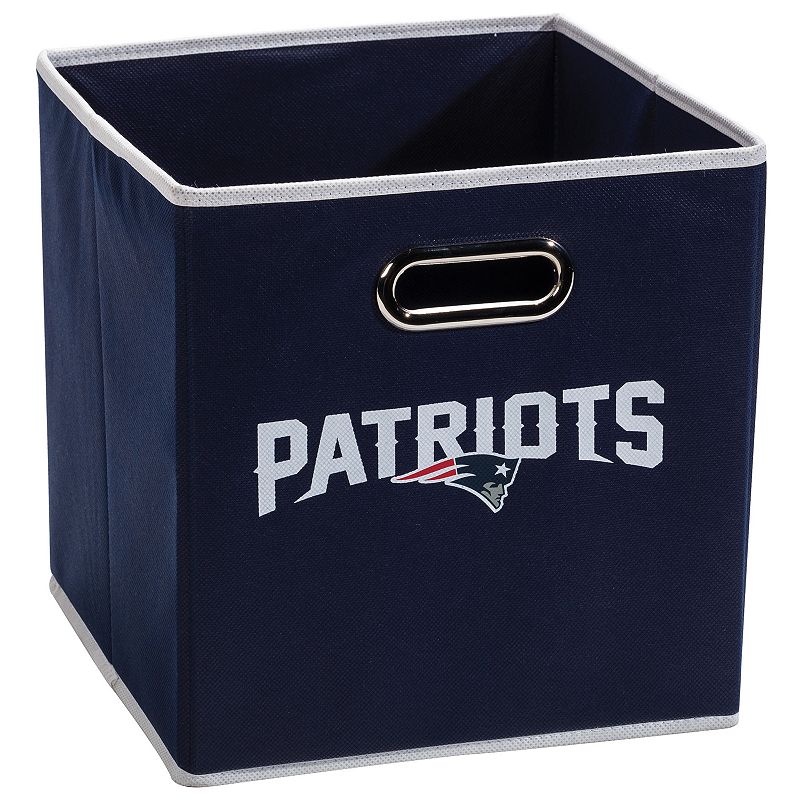 Franklin Sports New England Patriots Collapsible Storage Bin, Team