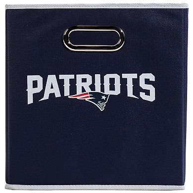 Franklin Sports New England Patriots Collapsible Storage Bin 