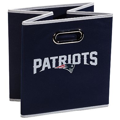 Franklin Sports New England Patriots Collapsible Storage Bin