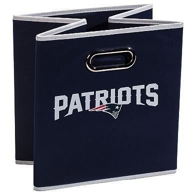 Franklin Sports New England Patriots Collapsible Storage Bin 
