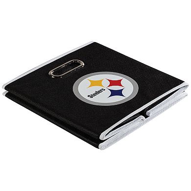 Franklin Sports Pittsburgh Steelers Collapsible Storage Bin 