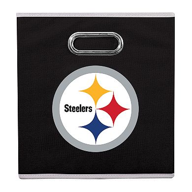 Franklin Sports Pittsburgh Steelers Collapsible Storage Bin 