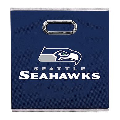 Franklin Sports Seattle Seahawks Collapsible Storage Bin 