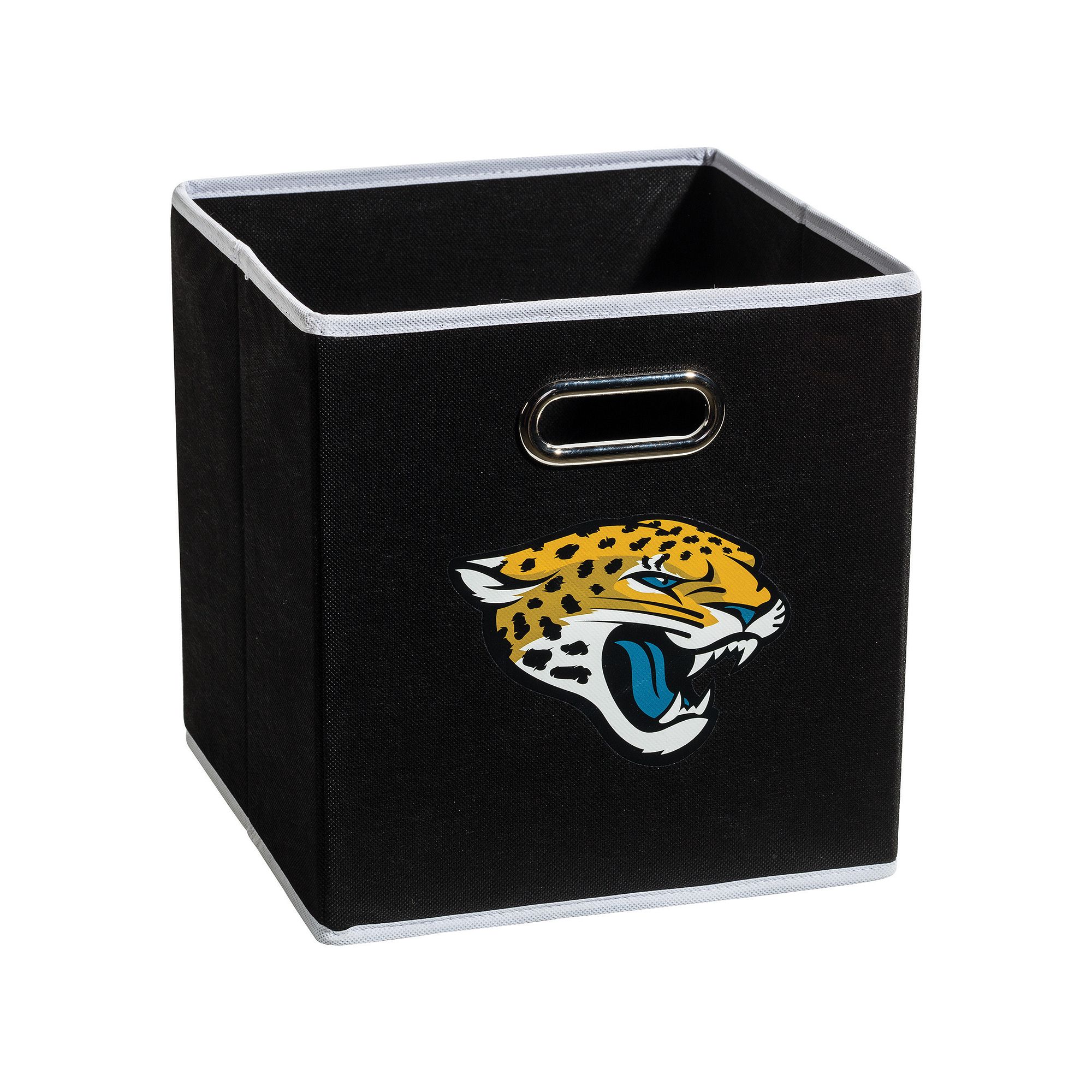Franklin Sports Jacksonville Jaguars Collapsible Storage Bin, Team
