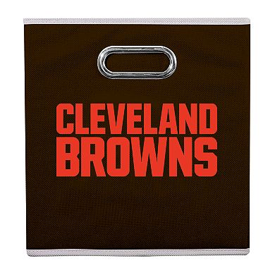 Franklin Sports Cleveland Browns Collapsible Storage Bin 