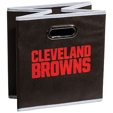 Franklin Sports Cleveland Browns Collapsible Storage Bin 