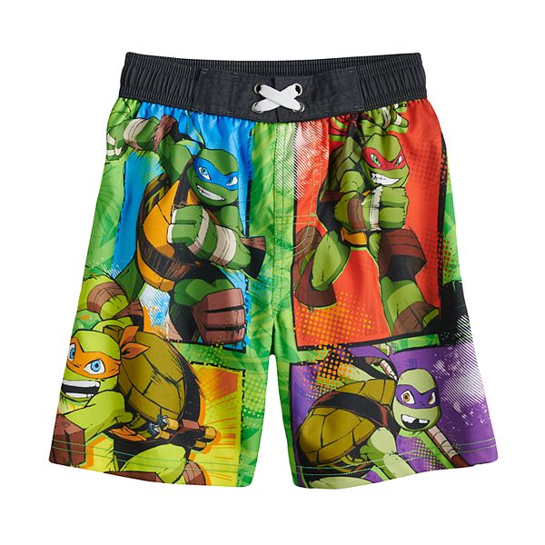 Boys All in One Swimming Suit Costume Swimwear Teenage Mutant Ninja Turtles 18-24 Months to 4-5 Years