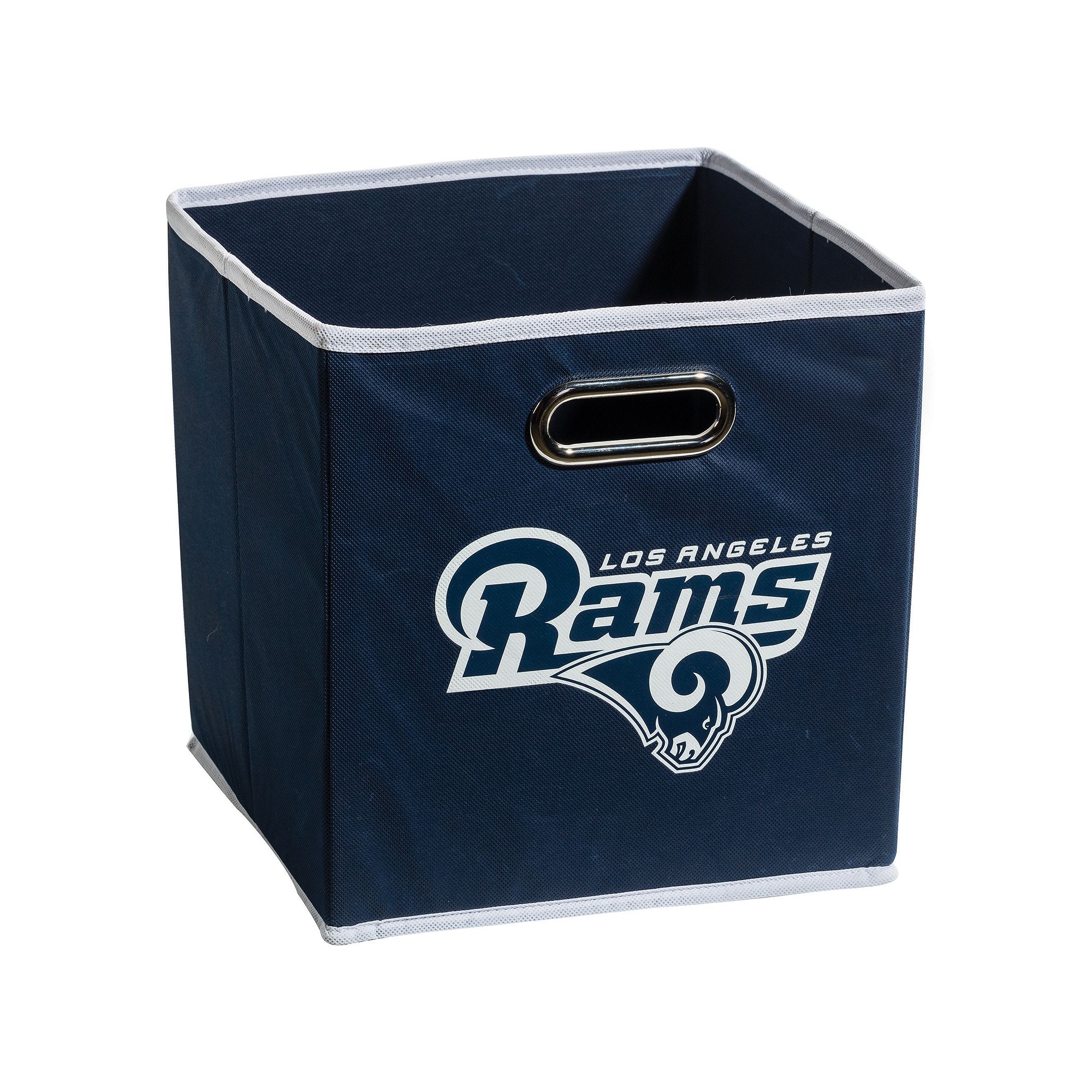 Franklin Sports Los Angeles Rams Collapsible Storage Bin, Team