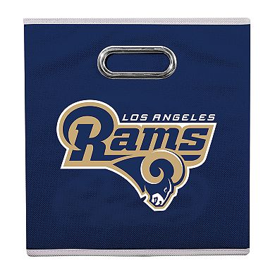 Franklin Sports Los Angeles Rams Collapsible Storage Bin 