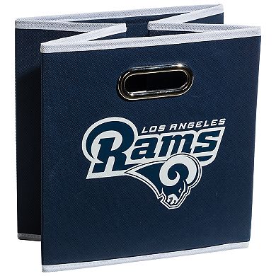 Franklin Sports Los Angeles Rams Collapsible Storage Bin 