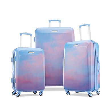 American Tourister Burst Max Printed Hardside Spinner Luggage