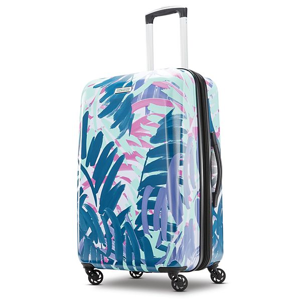 buffet Oprør Implement American Tourister Burst Max Printed Hardside Spinner Luggage