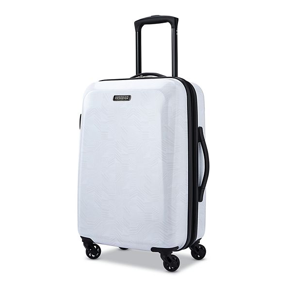 American tourister burst max cheap printed hardside spinner luggage