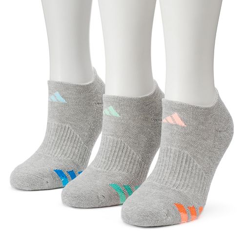 Women's adidas 3pk. Cushioned NoShow Socks