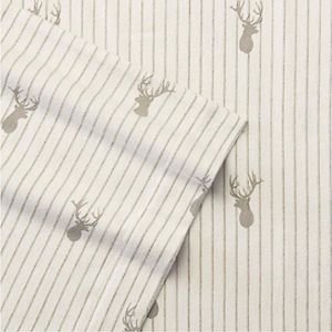 Eddie Bauer Deer Lodge Flannel Sheet Set