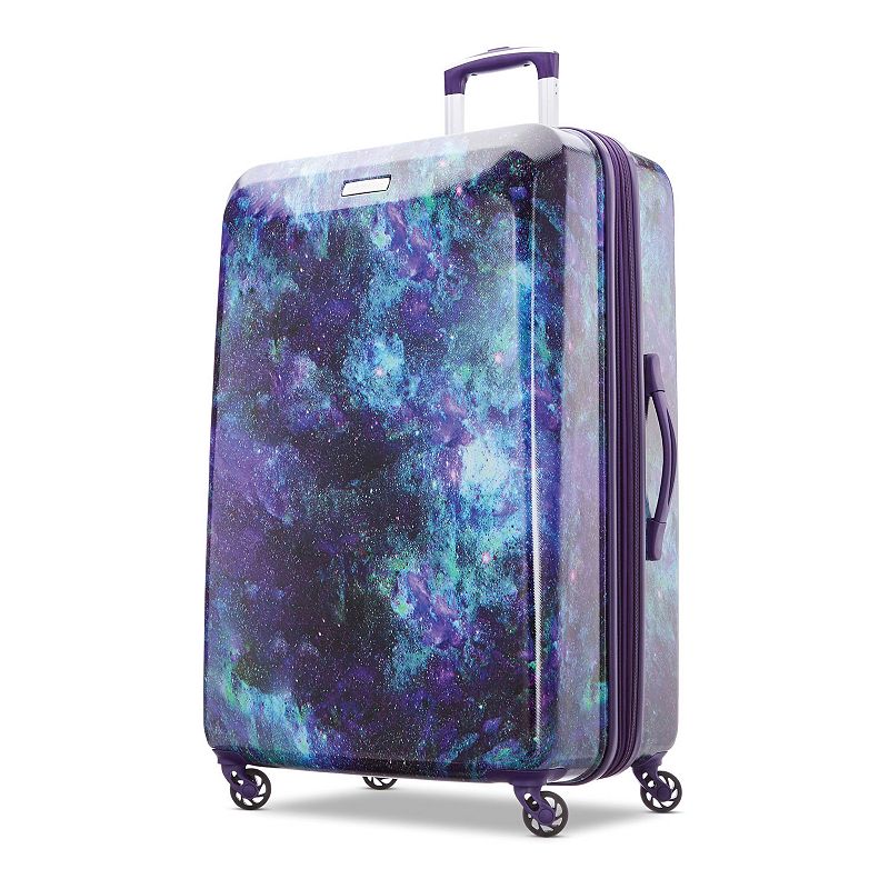 American Tourister Moonlight Hardside Spinner Luggage, Multicolor, 24 INCH