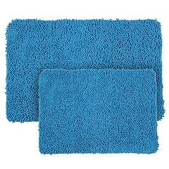 Essential Spa 2-piece Chenille Loop Noodle Bath Rug