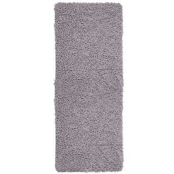 Portsmouth Home Memory Foam Long Shag Bath Mat