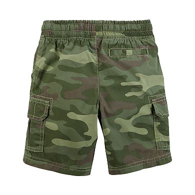 Boys 4-8 Carter's Camouflaged Cargo Shorts