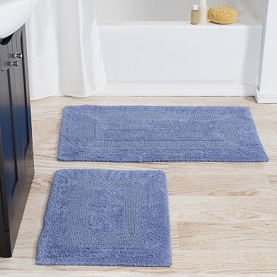 Portsmouth Home 2-piece Reversible Bath Rug Set