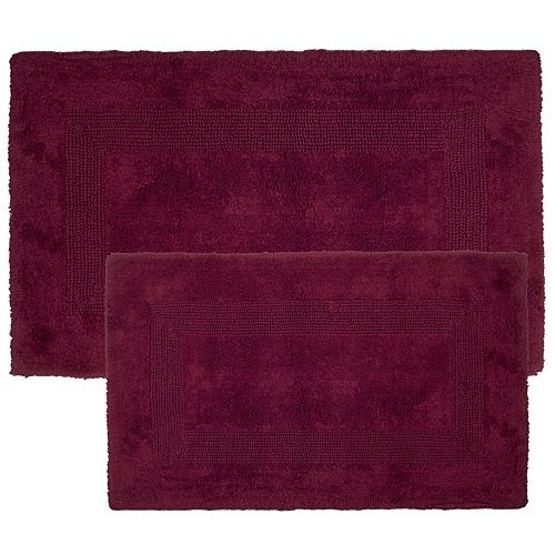 Portsmouth Home 2piece Reversible Bath Rug Set